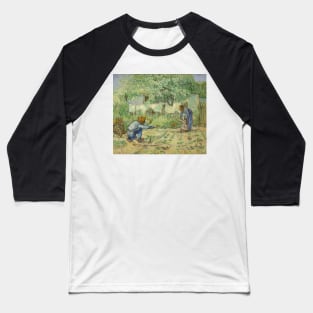 First Steps after Millet by Vincent van Gogh Baseball T-Shirt